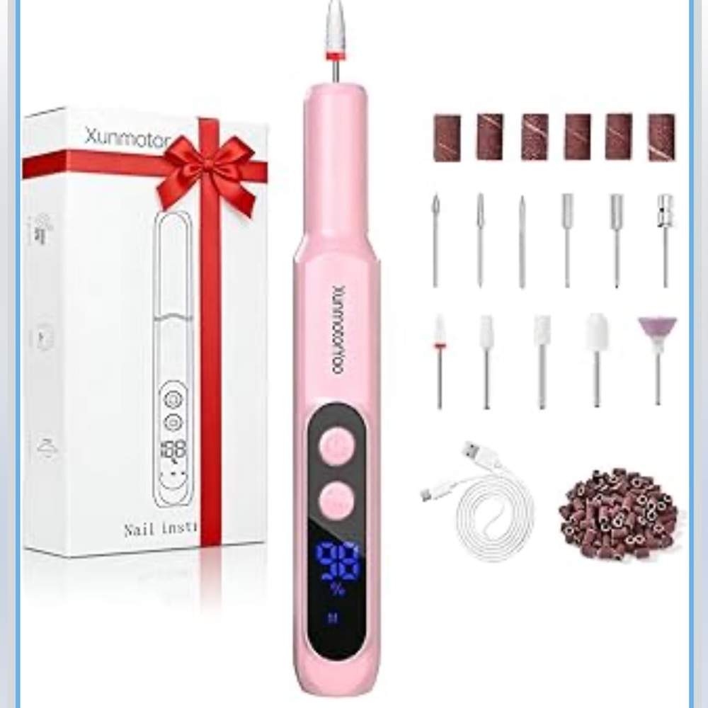 Rechargeable Electric Nail Drill Machine